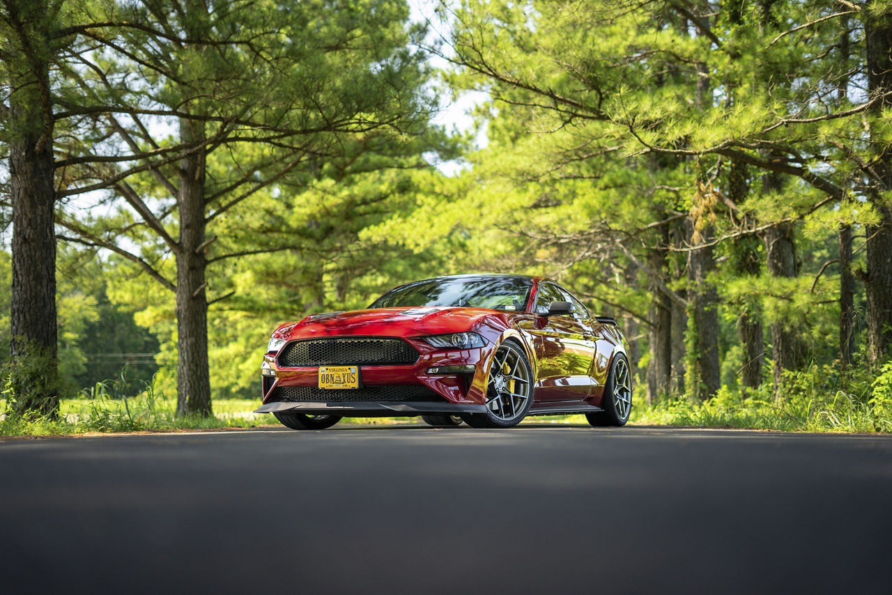 2019 Ford Mustang - American Racing CROSSFIRE - Gray | Wheel Pros